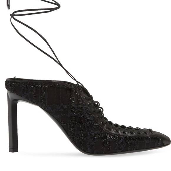 Show Lace-Up Pointed Toe Pump (Women) Brand New - Picture 4 of 5